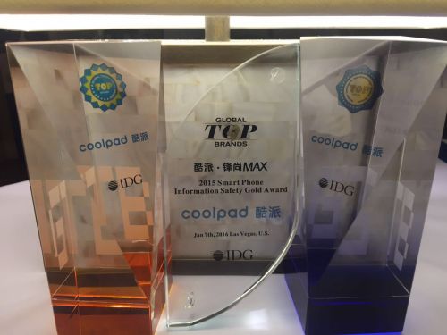 民族品牌闪耀世界舞台 酷派斩获三项国际大奖