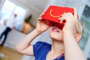 餐盒改造成VR眼镜？麦当劳为孩子推虚拟现实体验