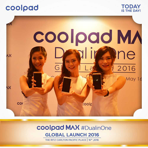 酷派东南亚联合发布Coolpad MAX 品牌基因再度绽放