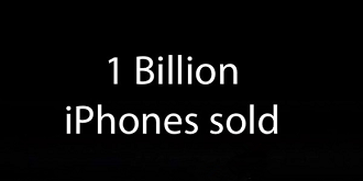 iPhone威武-全球总销量破 10 亿部