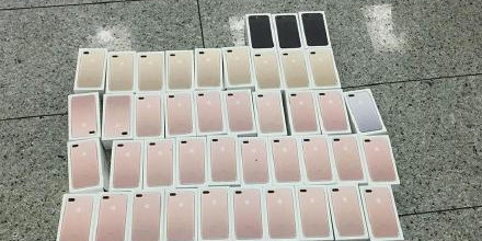 400台iPhone 7水货在深圳查获 涉案超300万元