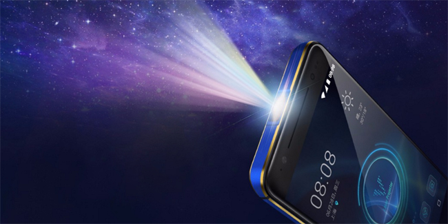 激光投影手机VOGA V发布，4G+64GB售价3699元