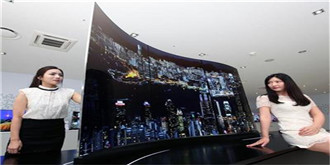 不只是曲面那么简单！LG 65寸4K OLED电视亮相CES