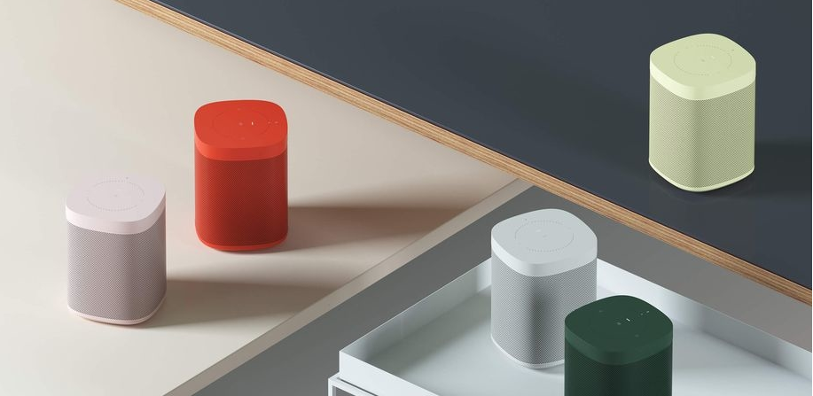 拥有更多颜色选择 Sonos推出黄色及绿色扬声器
