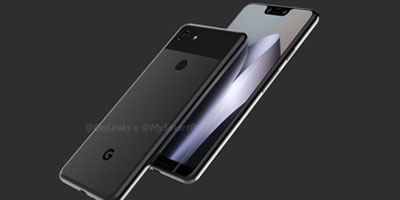 谷歌Pixel  3/ Pixel 3L渲染图曝光 骁龙845处理器+预装Android P系统