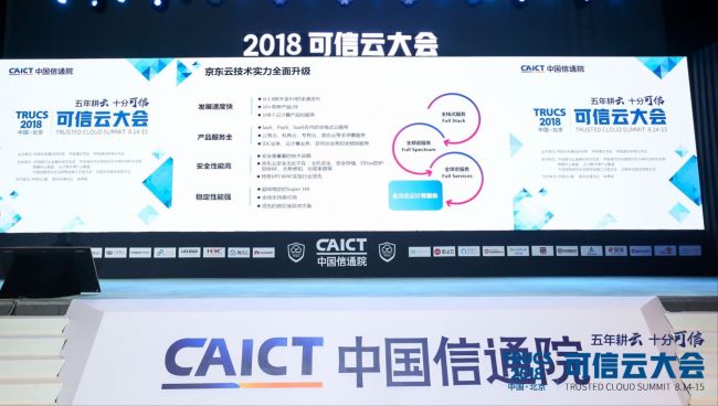 技术创新+赋能政务，京东云获多项可信云奖项