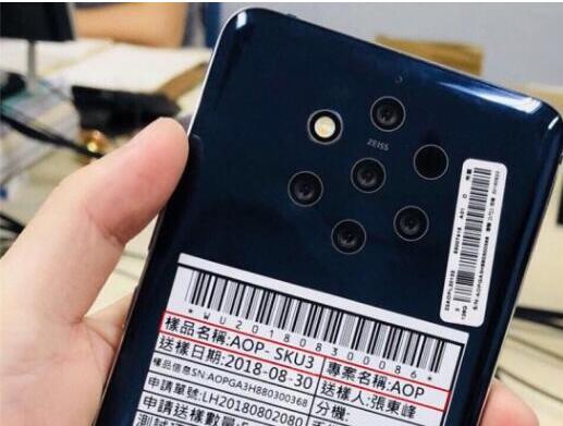五摄镜头Nokia 9再曝光 10月4日发布会还有多少意外之喜