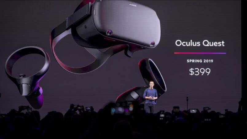 Facebook完成第一代VR硬件布局！新款VR头显Quest明年上市