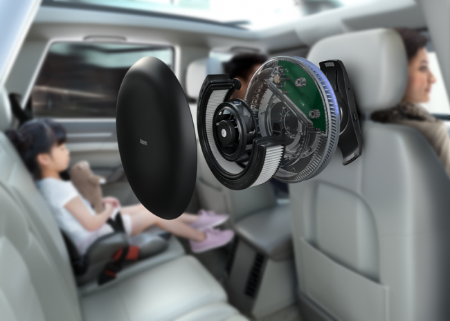 IQAir推出Atem车载空气净化器，3分钟净享车内洁净呼吸(图2)