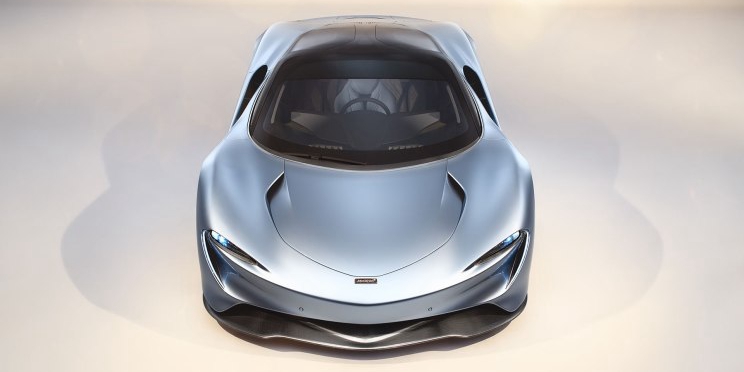 迈凯伦发布终极跑车Speedtail 最大功率达1050马力