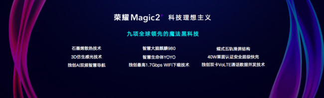 “智慧生命体YOYO”开启AI手机新时代 荣耀Magic2正式发布(图2)