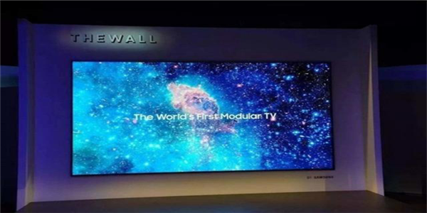 CES 2019：三星加大版219英寸巨屏电视“The Wall”震撼来袭