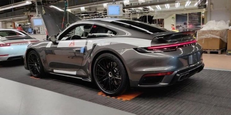 造型战斗  911 Turbo实车照曝光