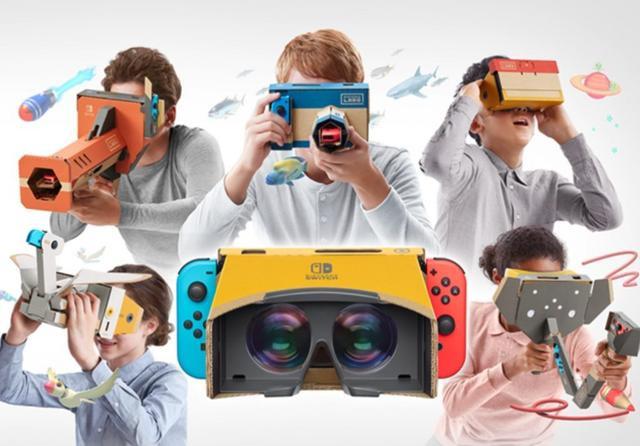 任天堂推出Switch游戏机专用VR套装，4月12日发售