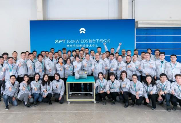 蔚来ES6首批160千瓦EDS电驱动系统量产下线，交付在即