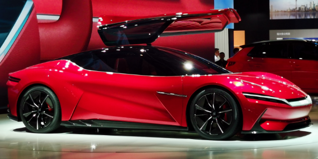 2019上海车展：比亚迪发布汉E-SEED GT 概念车 外观惊艳（多图）