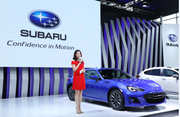 斯巴鲁强势出击2019西安车展 斯巴鲁强势出击2019西安车展