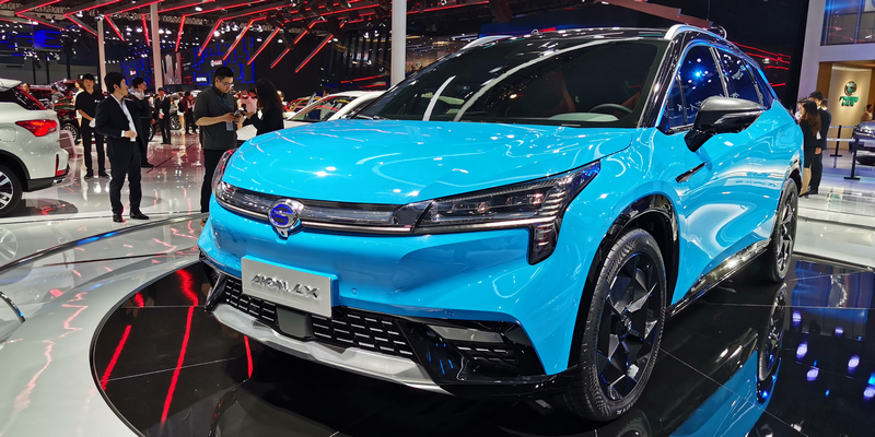 广汽新能源Aion LX工信部曝光 轴距超2米9续航600公里加速3.9秒