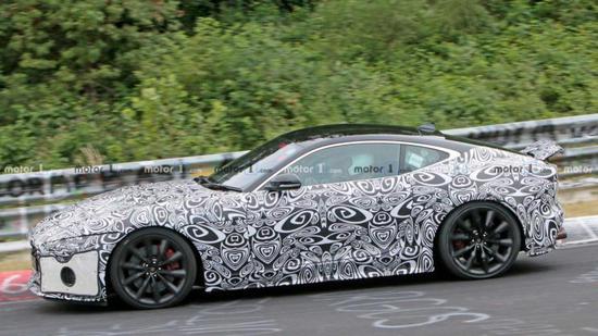 外观动力有变化 新款捷豹F-TYPE测试图