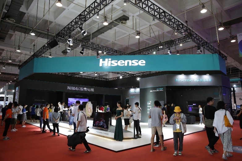 给HiFi发烧友的新武器  海信行业首款8通道电视亮相SINOCES