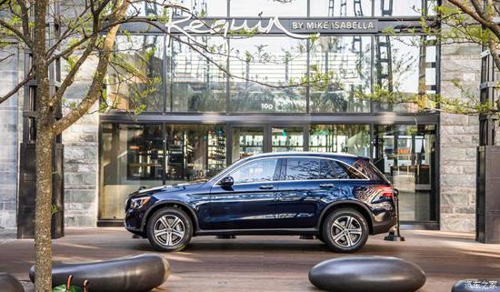 纯电续航43公里 新款奔驰GLC 350e官图