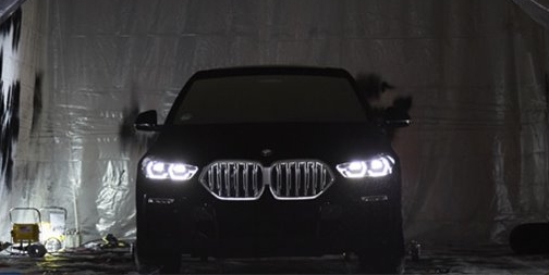 这是要在夜间隐形？ 世界最黑宝马X6公开