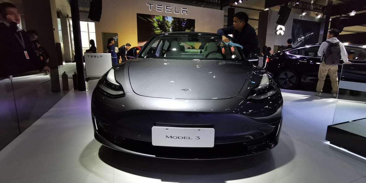 2019广州车展|国产版特斯拉Model 3正式亮相