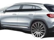 奔驰GLA发布新预告图 比现款更加SUV？