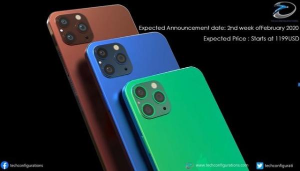 iPhone 12再爆渲染图:完全颠覆果粉们的想象! iPhone 12再爆渲染图:完全颠覆果粉们的想象!