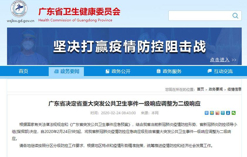 6省下调应急响应等级 意味着什么？
