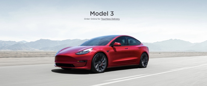 等等党的胜利  特斯拉 Model 3 中期改款上线美国官网