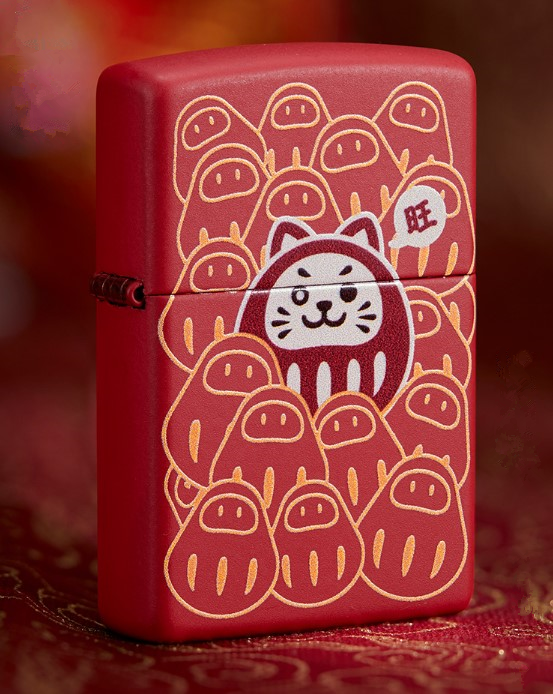 之宝ZIPPO好运达摩防风火机 之宝ZIPPO好运达摩防风火机