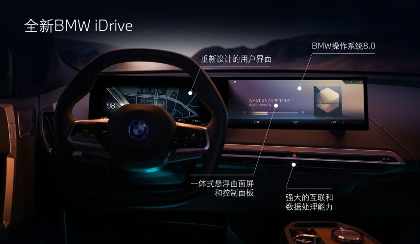 全新BMW iDrive全球首发亮相2021上海车展