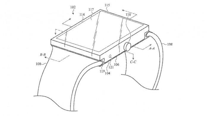 苹果Apple Watch新专利曝光：纯平面设计，可能更方了