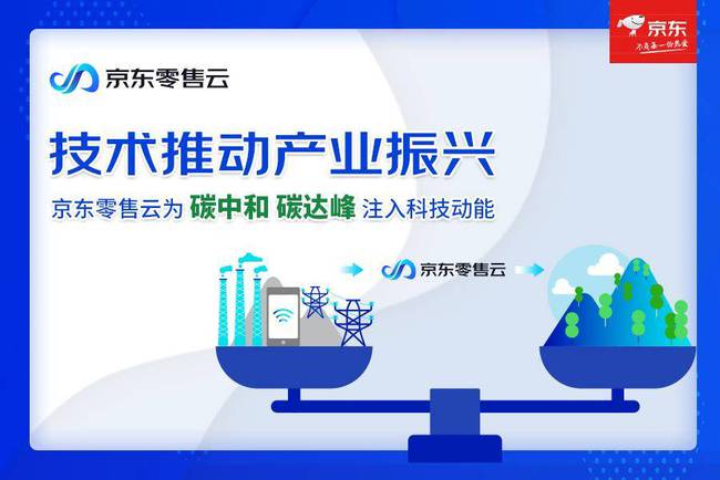 技术推动产业振兴  京东零售云为碳中和、碳达峰注入科技动能