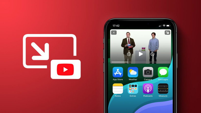 谷歌 YouTube iOS 版仍在测试画中画功能：限 iOS 14 及以上，高级用户专属