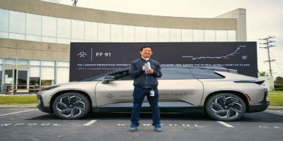 法拉第未来：FF91量产版将在2月24日发布