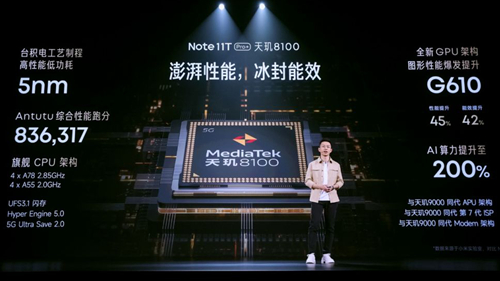 昨夜今晨：红米Note 11T Pro系列发布 快手与腾讯达成游戏深度合作