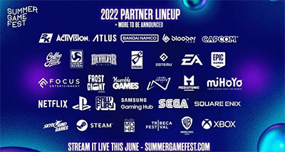 夏日游戏节参展厂商公布：2K、EA、米哈游等30余家参加