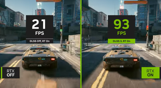 NVIDIA DLSS 3开启前后对比：性能提升4倍、适配35款游戏大作