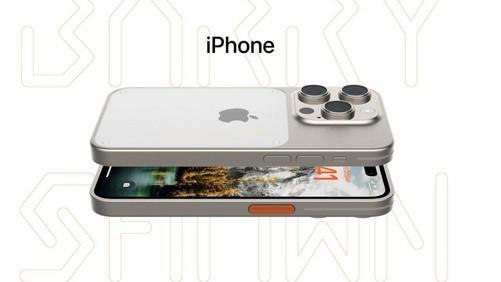 苹果iPhone 15 Ultra渲染图曝光，采用钛金属机身