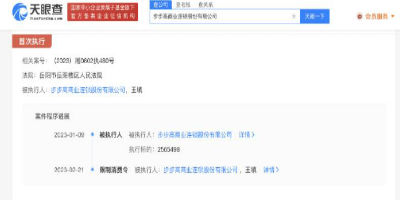 步步高商业连锁涉合同纠纷被限制消费