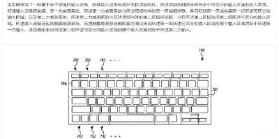 苹果新专利获授权，无键键盘将具备力感测和触觉反馈