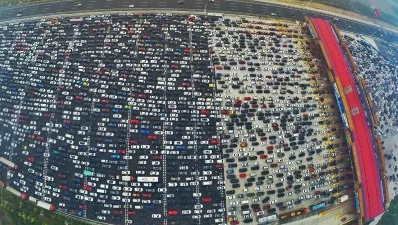 大堵车
