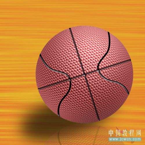 Photoshop教程：教你用滤镜制作逼真的篮球(1)