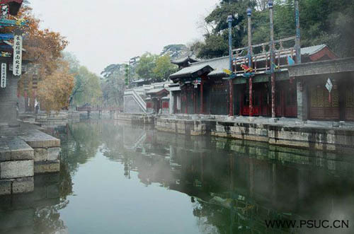 Photoshop实例：起雾效果的制作