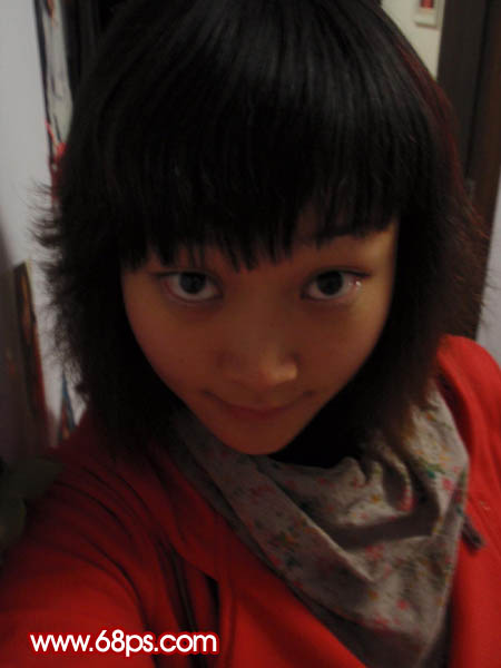 Photoshop把偏暗照片处理成光亮的黑白效果(1)