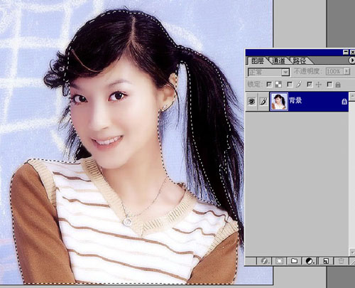 Photoshop抠图的精典教程：一图五抠(1)