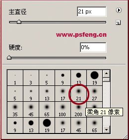 设置PhotoShop笔刷 绘制水墨画的柔美韵味