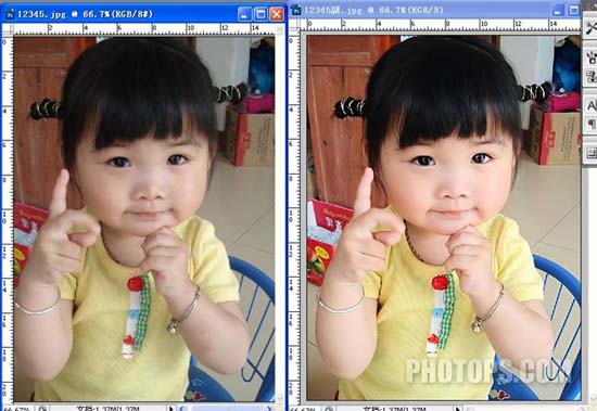 Photoshop LAB模式打造红润的宝宝照片(1)